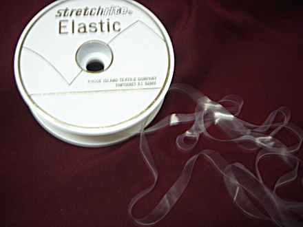 Clear Elastic 5 yd pkg - Zoelee's Fabrics & Sewing School